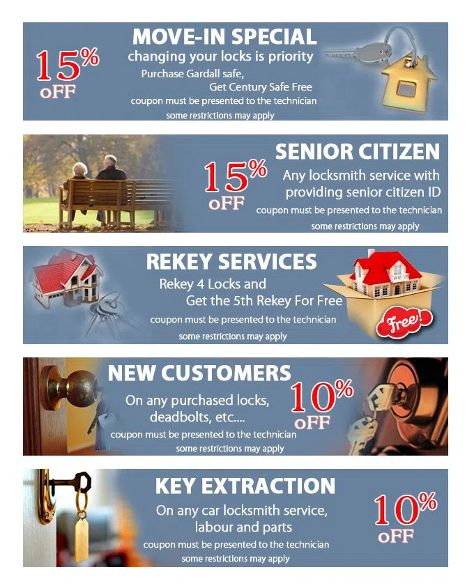 Locksmith Store Agoura Hills, CA 818-485-6212 - coupon21-set-five